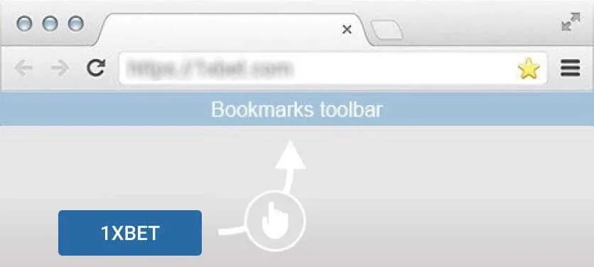 Add 1xBet to bookmarks